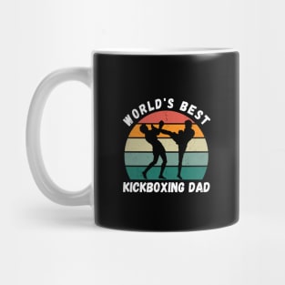 World's Best Kickboxing Dad Mug